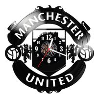 Zegar ścienny z płyty winylowej Manchester United 944.14