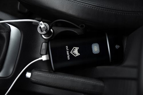 Lampka rowerowa mocna światło PRZÓD TYŁ na kierownice iLIGHT USB ZESTAW na Arena.pl