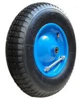 KÓŁKO KOŁO DO TACZKI WÓZKÓW 40CM 2PR 4.00-8 MOCNE POMPOWANE