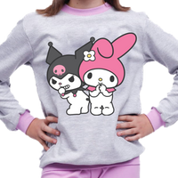 Piżama dziecięca Kuromi i Przyjaciele