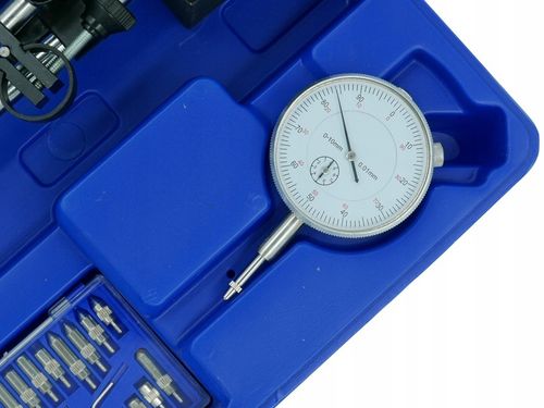 CZUJNIK ZEGAROWY + STATYW DO SPRAWDZANIA BICIA TARCZ Z KOŃCÓWKAMI W WALIZCE na Arena.pl