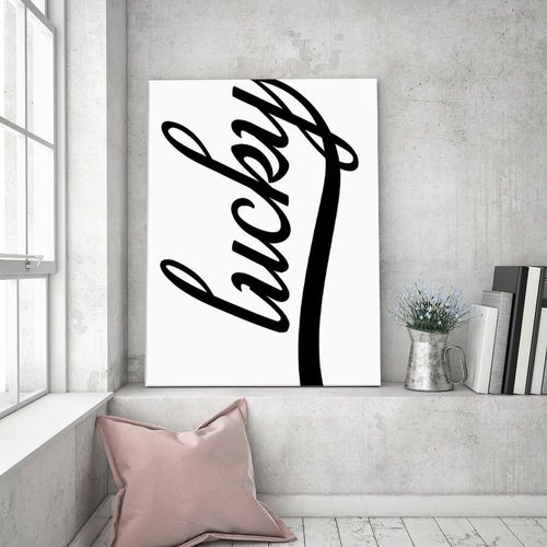 Obraz na płótnie – Canvas, białe szczęści 40x60 na Arena.pl