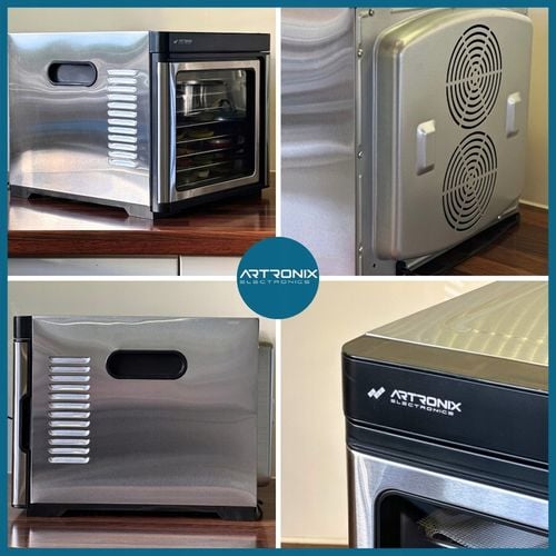 SUSZARKA SPOŻYWCZA DO GRZYBÓW OWOCÓW WARZYW ZIÓŁ TIMER LCD STALOWA 9 na Arena.pl