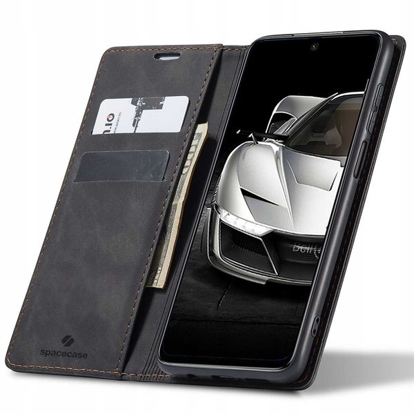 Spacecase Wallet Redmi Note 9S/9 Pro Black zdjęcie 1