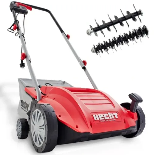 AERATOR WERTYKULATOR ELEKTRYCZNY DO TRAWY HECHT1420 2W1 MOC 1500W DWA WAŁKI na Arena.pl