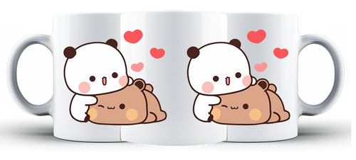 Kubek ceramiczny Bubu Loves Dudu na Arena.pl