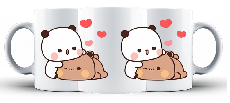 Kubek ceramiczny Bubu Loves Dudu zdjęcie 2