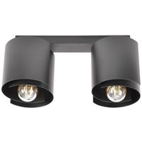 HUGO 2 Lampa sufitowa czarna