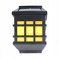 LAMPA LED SOLARNA Z CZUJNIKIEM OGRODOWA ZEWNĘTRZNA