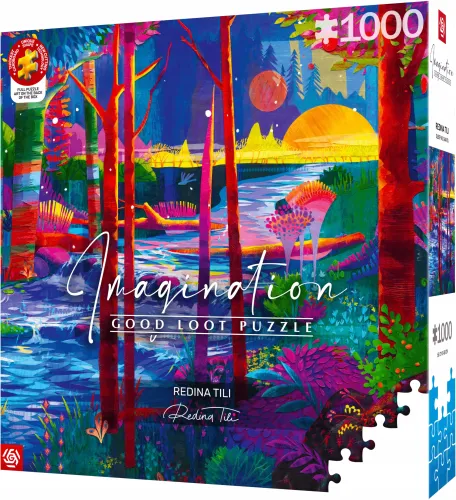 Puzzle 1000 elementów. Imagination. Redina Tili, Sleeping Giants na Arena.pl