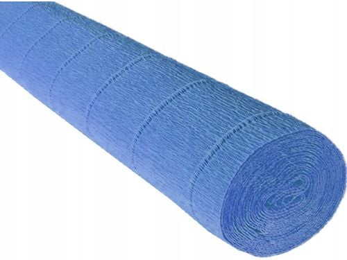 bibuła krepina 50x250cm 180gr 615 niebieski lazur na Arena.pl