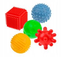 Sensoryczne kształty do masażu rehabilitacji Tullo