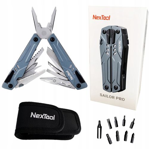 MULTITOOL Sailor PRO Nextool 15w1 + zestaw bitów na Arena.pl