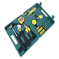 Zestaw narzędzi śrubokręty młotek 16 elementów w walizce