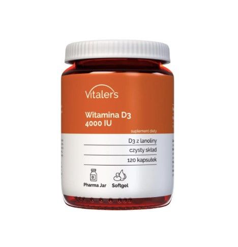 Vitaler's Witamina D3 4000 IU 120 kaps. zdjęcie 1
