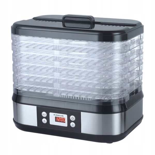 Duża Suszarka spożywcza do Grzybów Owoców Warzyw Dehydrator Timer Krexus zdjęcie 5