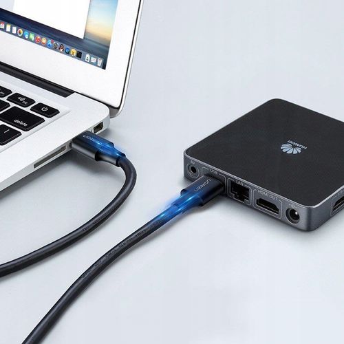 Kabel USB 3.0 A-A UGREEN US128 2m (czarny) na Arena.pl