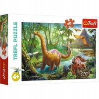 PUZZLE 60 WĘDRÓWKA DINOZARÓW 17319