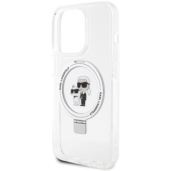 Etui Karl Lagerfeld do iPhone 14 Pro, Biały, MagSafe zdjęcie 6
