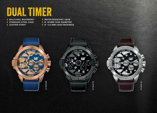 Zegarek CAT® DUAL TIMER DV.159.34.135 na Arena.pl
