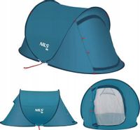 NAMIOT SAMOROZKŁADAJĄCY KEMPINGOWY WODOODPORNY + FILTR UV + POKROWIEC