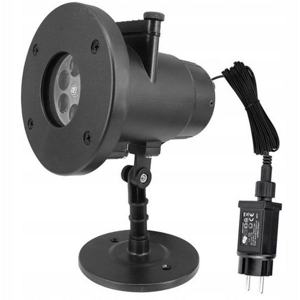 PROJEKTOR LED ŚNIEG ŚWIĄTECZNY 48 WZORÓW LASEROWY REFLEKTOR NA DOM RZUTNIK zdjęcie 6