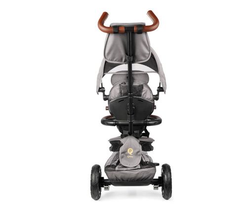 MILLY MALLY 5901 Qplay Rowerek trójkołowy Rito Deluxe Rubber grey na Arena.pl