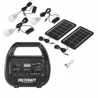 Powerbank SOLARNY magazyn energii 15000mAh 2x PANEL SŁONECZNY latarka USB C