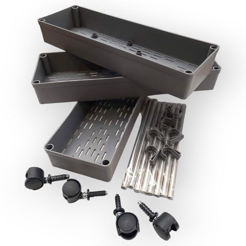 Wózek Szafka Mobilna Na Kółkach 3 Poziomy Songmics na Arena.pl