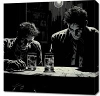 Obraz 70x70cm Spiskowcy