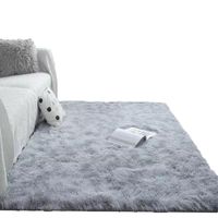 Mięciutki Dywan PLUSZ PLUSZOWY JASNOSZARY 100x150