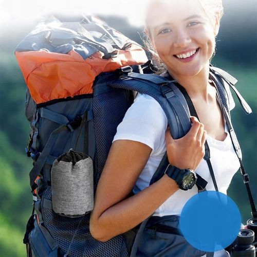 PODUSZKA SAMOPOMPUJĄCA Z POKROWCEM 43X28 KEMPING POD NAMIOT WYGODNA LEKKA na Arena.pl