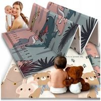 MATA PIANKOWA EDUKACYJNA SKŁADANA DLA DZIECI DWUSTRONNA 200x150 PIANKA XPE