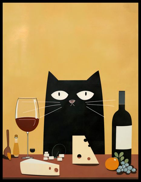 Plakat 50x65cm Gastronomiczna Uczta zdjęcie 2