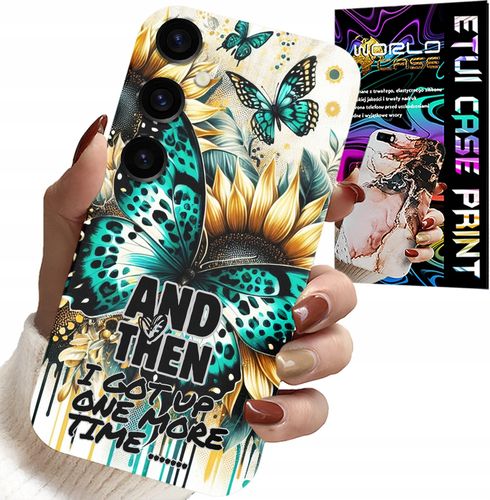 ETUI DO SAMSUNG GALAXY S24 FE - AND THEN I GOT UP, KOBIECE WZORY + FOLIA na Arena.pl