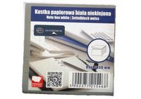 kostka papier biala 8,5x8,5x50 nieklejona  a' 5468