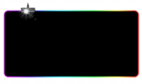 DUŻA MATA GAMINGOWA PODKŁADKA DLA GRACZY NA BIURKO PODŚWIETLANA LED RGB