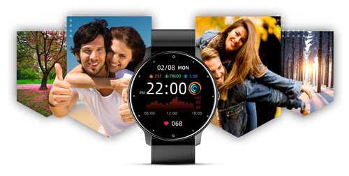 smartwatch giewont czarny gw120-2 pro na Arena.pl