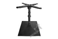 NOGA STOŁU G05 - NISKA Z KRZYŻAKIEM KWADRATOWA STOPNIOWANA  PODSTAWA STÓŁ ŻELIWNA