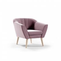 Fotel PIRS - różowy / R62