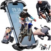 Uchwyt Rowerowy Na Telefon Uniwersalny 360° Antywstrząsowy Smartfon