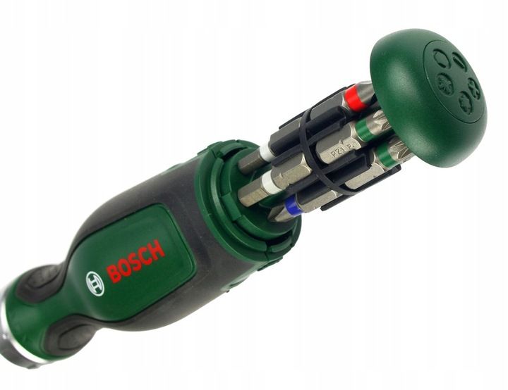 Wkrętak ręczny z grzechotką + 12 bitów BOSCH zdjęcie 15
