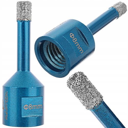 WIERTŁO DIAMENTOWE KORONKA DO TWARDEGO GRESU M14 OTWORNICA 8MM NA na Arena.pl