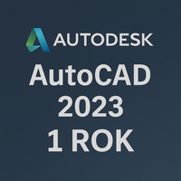 Autodesk AutoCAD 2023 – 1 rok | 1 stanowisko (PC/Mac)