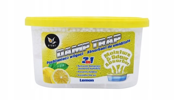 Ardor Pochłaniacz Wilgoci 3w1 Lemon Zestaw 6x400ml zdjęcie 2