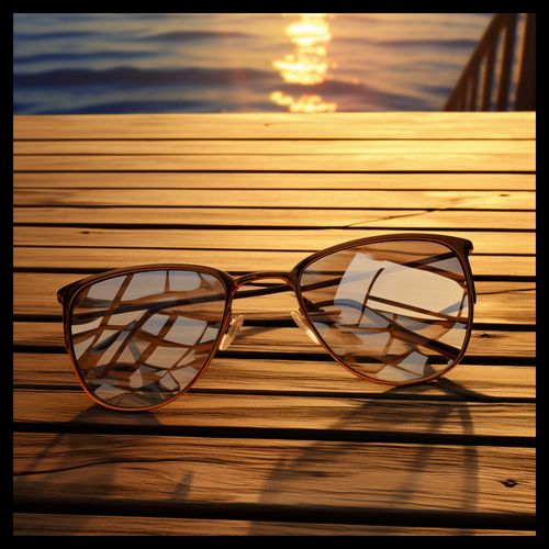 Plakat 40x40cm Lato w Odbiciu na Arena.pl