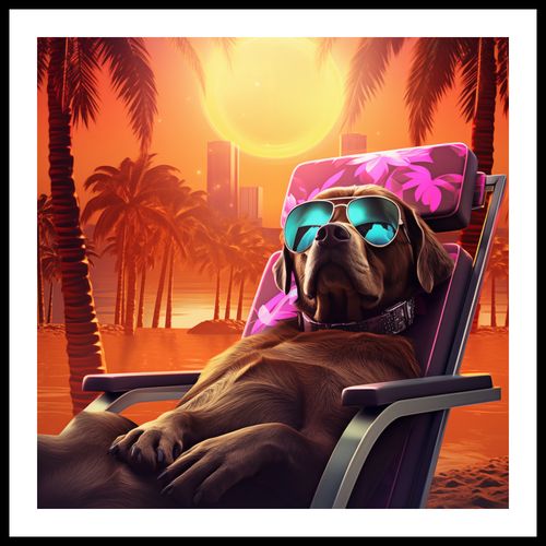 Plakat 50x50cm Lato w Stylu na Arena.pl