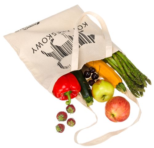 torba bawełni. eko-23-(kot kreskowy)-2105 natural na Arena.pl