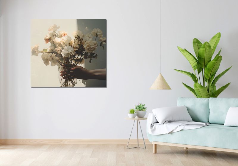 Obraz 100x90cm Ulotne Piękno Bukietu zdjęcie 2