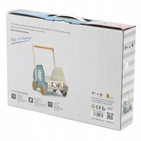 VIGA POLARB SŁONIK DREWNIANY WÓZEK PCHACZ CHODZIK